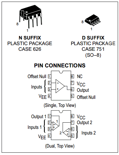 LF444CN Pinout