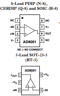 AD8001 datasheet