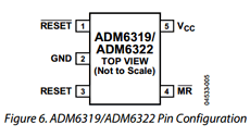 ADM6319C46ARJ datenblatt