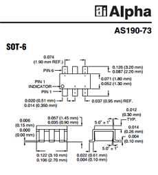 AS190-73 datasheet