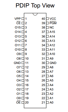 AT27C1024-55PC datasheet