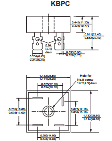 KBPC5010 datasheet KBPC5010 datasheet