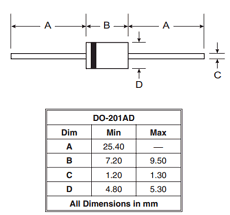 1N5400 datasheet