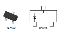BAS40 datasheet