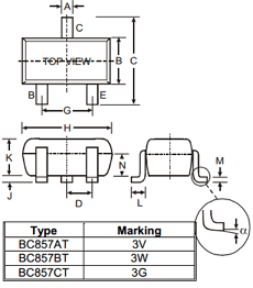 BC857AT datasheet