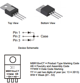 MBR1030CT datasheet