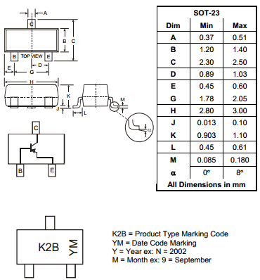 MMBT4126 datasheet