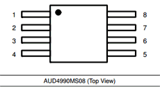 AUD4990MS08 datasheet AUD4990MS08 datasheet