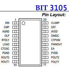 BIT3105 datasheet BIT3105 datasheet