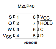 M25P40 datasheet