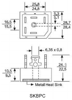 SKBPC25 datasheet