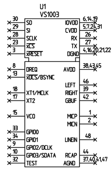 VS1003 datasheet VS1003 datasheet