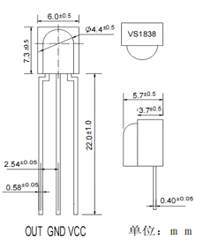 VS1838 datasheet