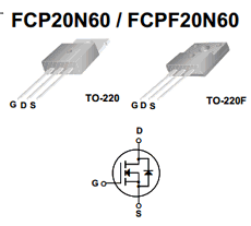 FCP20N60 datasheet
