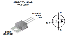 IRF840 datasheet