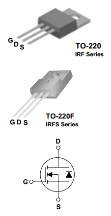 IRF840B datasheet