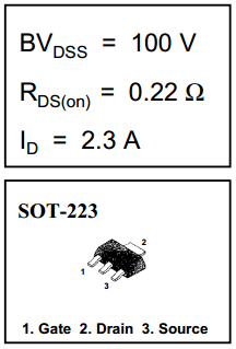 IRLM120A datasheet IRLM120A datasheet