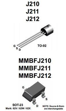 J211 datasheet
