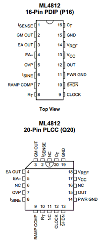 ML4812 datasheet ML4812 datasheet