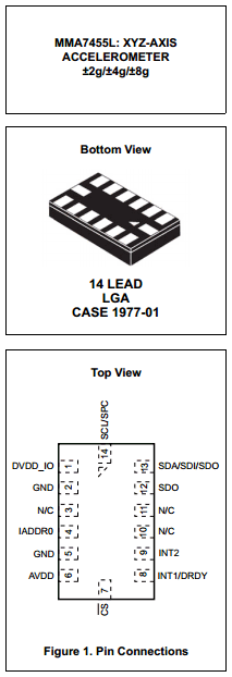 MMA7455L datasheet