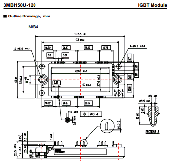 3MBI150U-120 datasheet 3MBI150U-120 datasheet