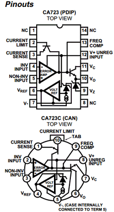 CA723 datasheet