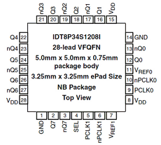 8P34S1208 datasheet 8P34S1208 datasheet