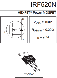 IRF520N datasheet