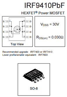 IRF9410 datasheet IRF9410 datasheet