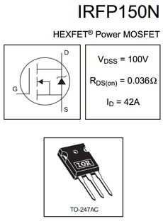 IRFP150N datasheet