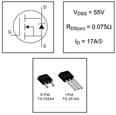IRFR024N datasheet
