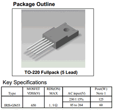 IRIS-G5653 datasheet IRIS-G5653 datasheet