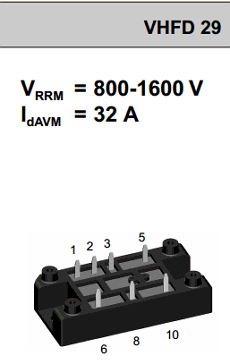 VHFD29-08IO1 datasheet VHFD29-08IO1 datasheet