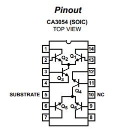 CA3054 datasheet CA3054 datasheet