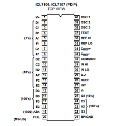 ICL7106 datasheet ICL7106 datasheet