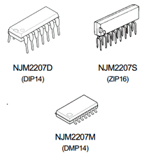 NJM2207M datasheet NJM2207M datasheet