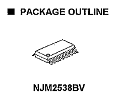 NJM2538BV datasheet NJM2538BV datasheet
