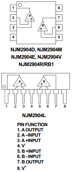 NJM2904 datasheet