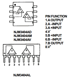 NJM3404AD datasheet