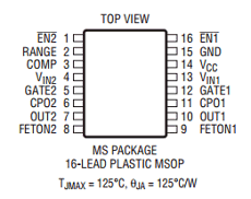 LTC4370IMS datasheet