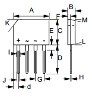 KBP206G datasheet