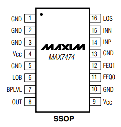 MAX7474 datasheet