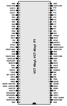 VCT49XYI datasheet