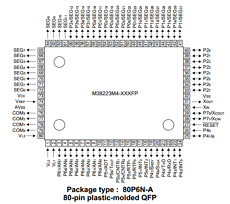 M38223M4-XXXFP datasheet