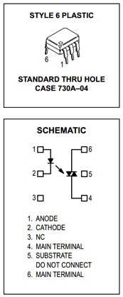 MOC3021 datasheet