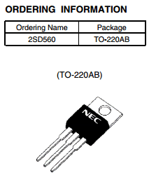 2SD560 datasheet