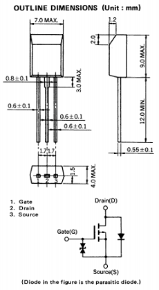 2SJ180 datasheet