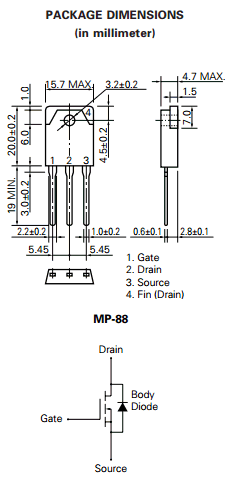 2SK2488 datasheet