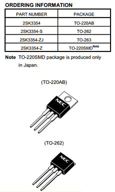 2SK3354-Z datasheet 2SK3354-Z datasheet