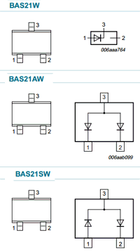 BAS21W datasheet
